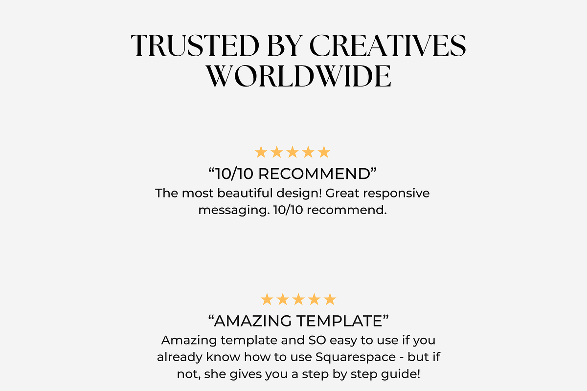 Squarespace 7.1 Website Template preview 6