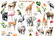 Safari Watercolor Collection, a Graphic by EasyArt (Thumbnail 7 of 11)