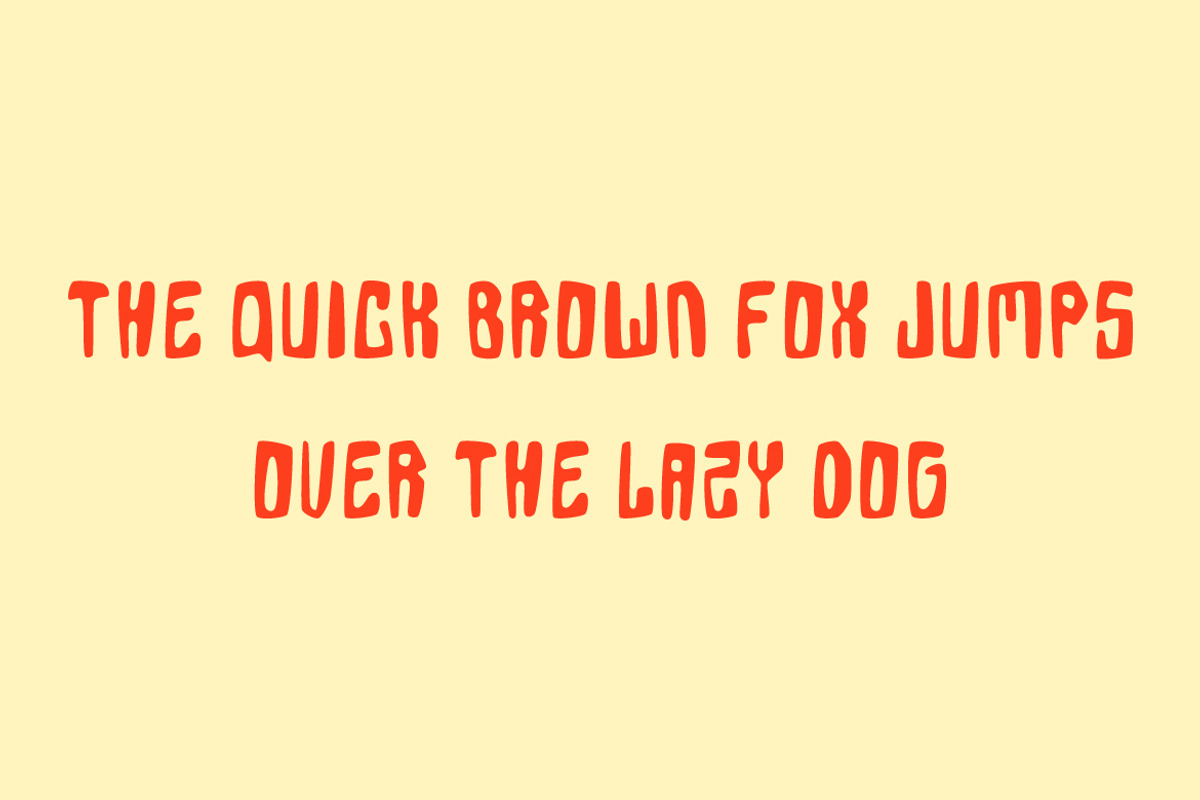 Xermouc -Playful Display Font, a Sans Serif Font by 3ab2ou (Photo 2 of 3)