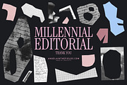 MILLENNIAL Abstract Collage 1, an Object Graphic by angelainthefields (Thumbnail 10 of 10)