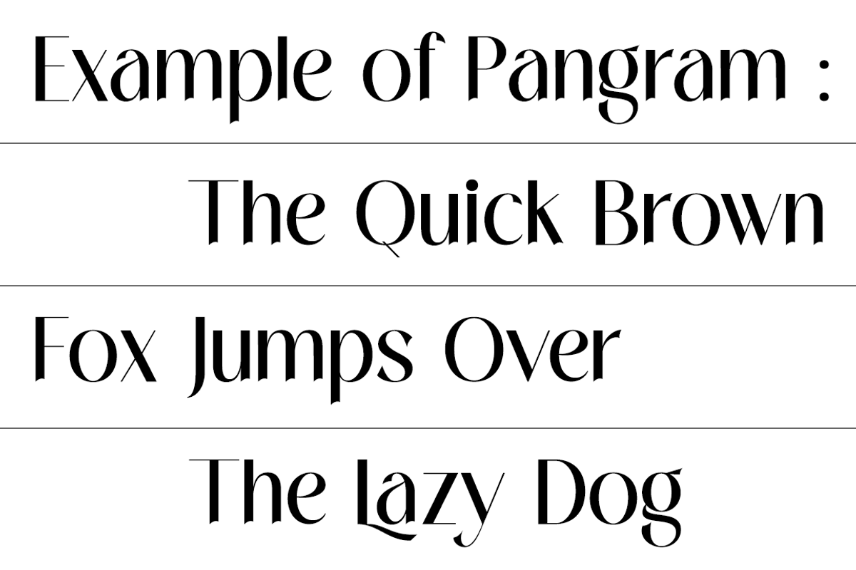 Lostorian - Modern Stylish, a Sans Serif Font by RockboyStd (Photo 7 of 12)