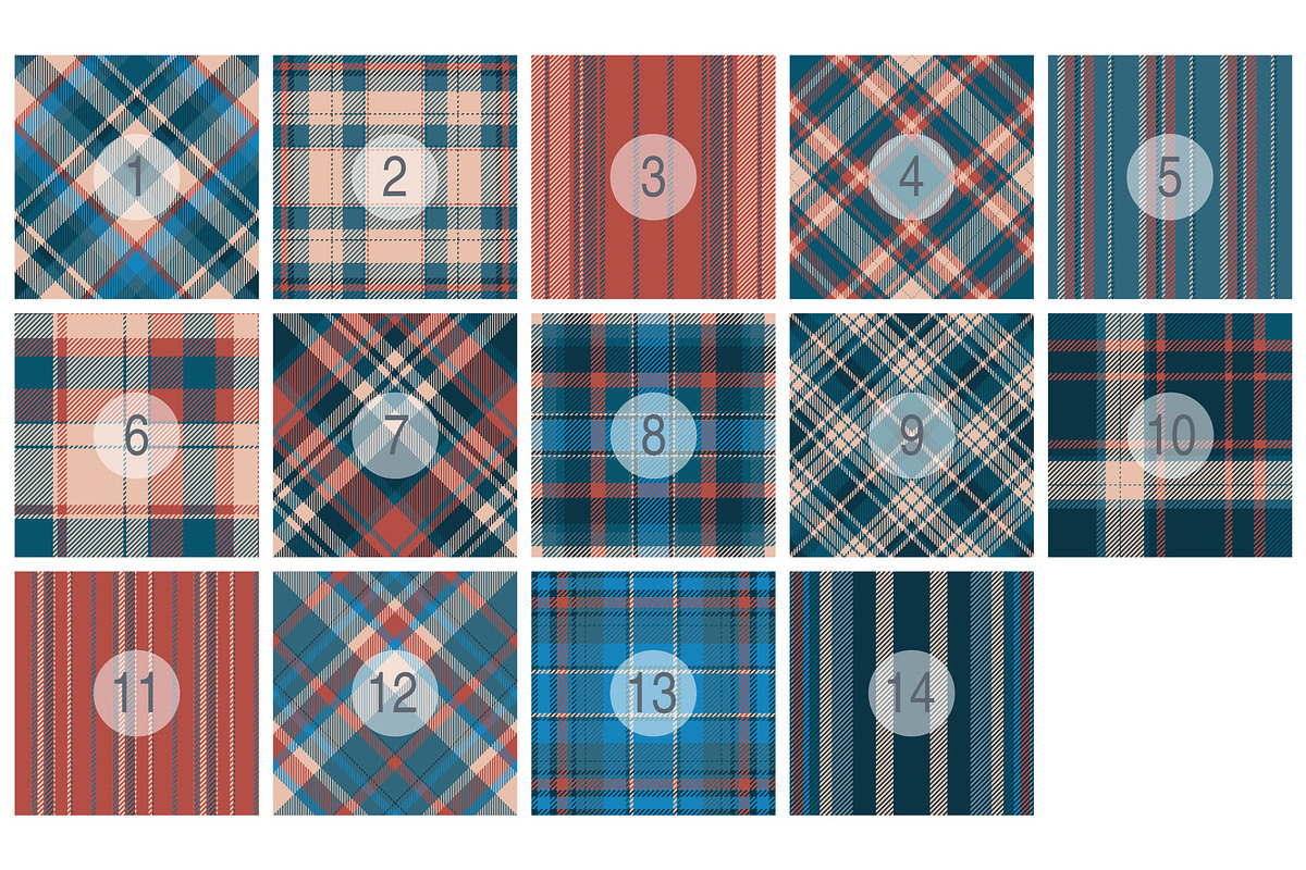 #64 Modern Fabric of Plaid Patterns, a Pattern Graphic by Plaid4You (Photo 2 of 8)