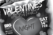 Valentines Flyer, a Flyer Template by regalDRAW (Thumbnail 1 of 4)