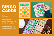 CUSTOM BINGO CARDS, a Templates & Theme by GV DESIGN (Thumbnail 1 of 4)