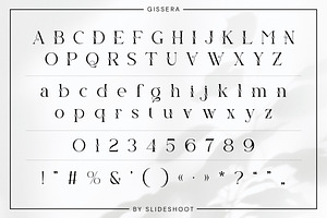 Gissera - Modern Serif Font