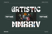 Mudranika - A Display Typeface, a Sans Serif Font by Samtiv Studio (Thumbnail 5 of 7)