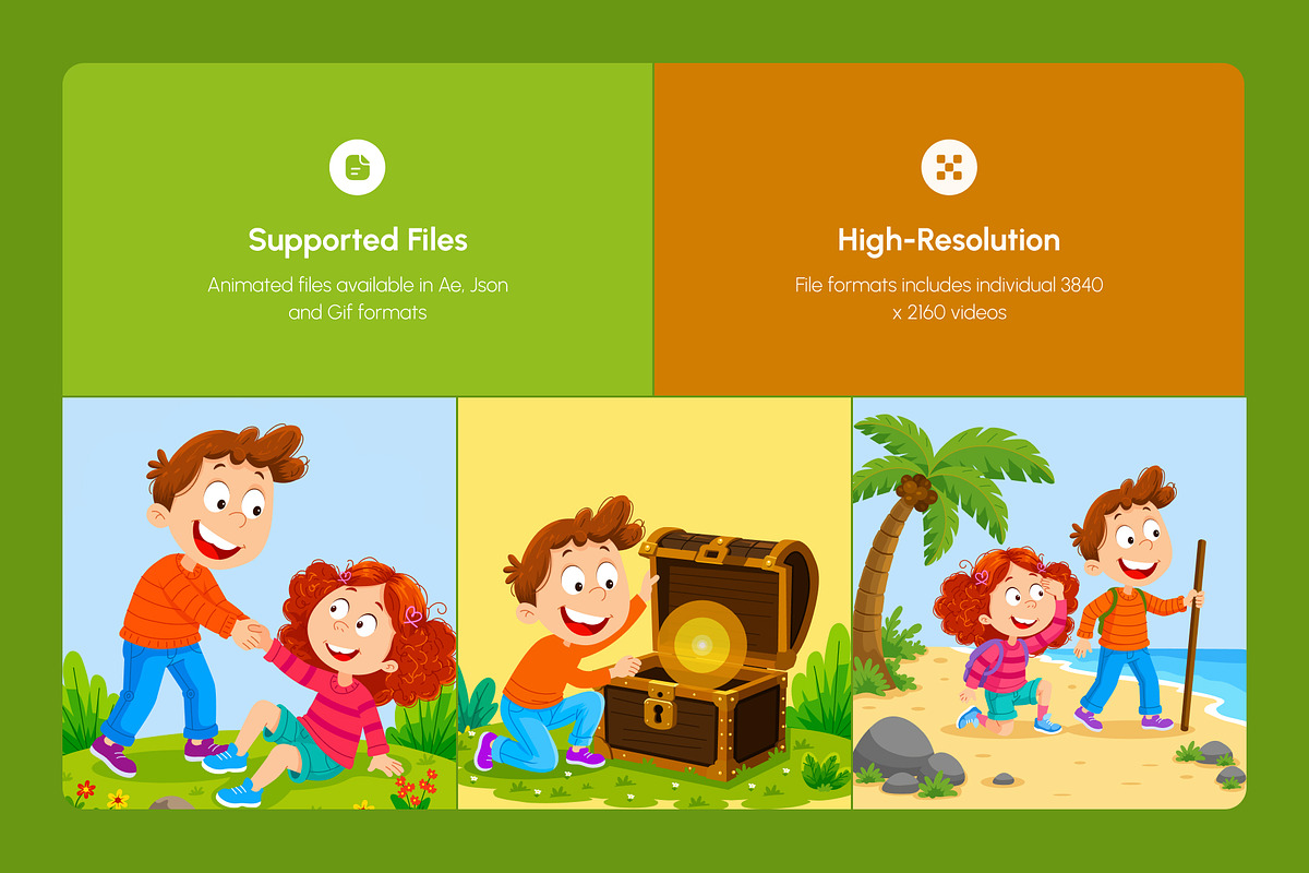 25 Animated Comic Book Illustrations, an Education Illustration by Brickclay (Photo 2 of 4)