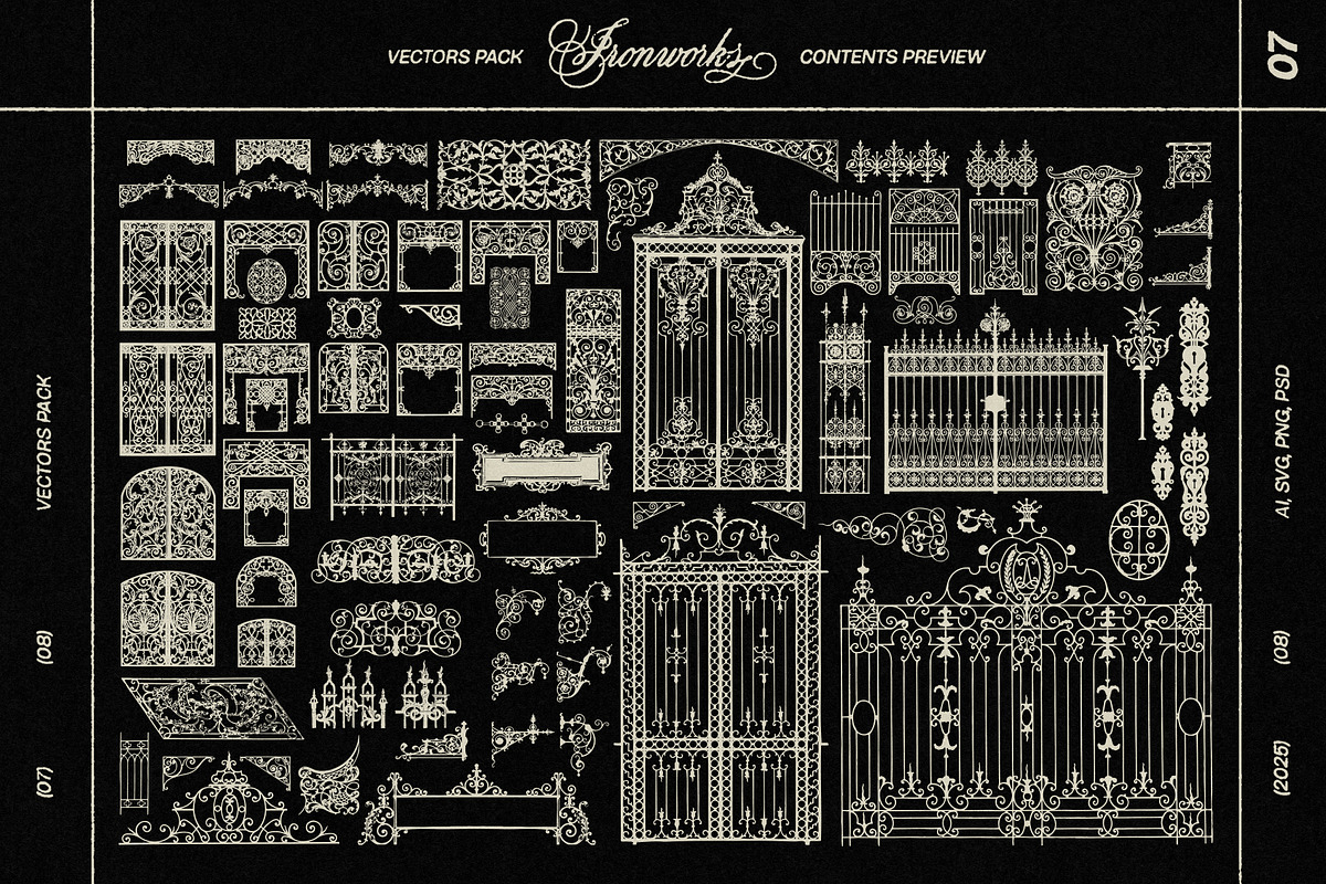 Ironworks Vectors, an Object Graphic by MiksKS (Photo 14 of 15)