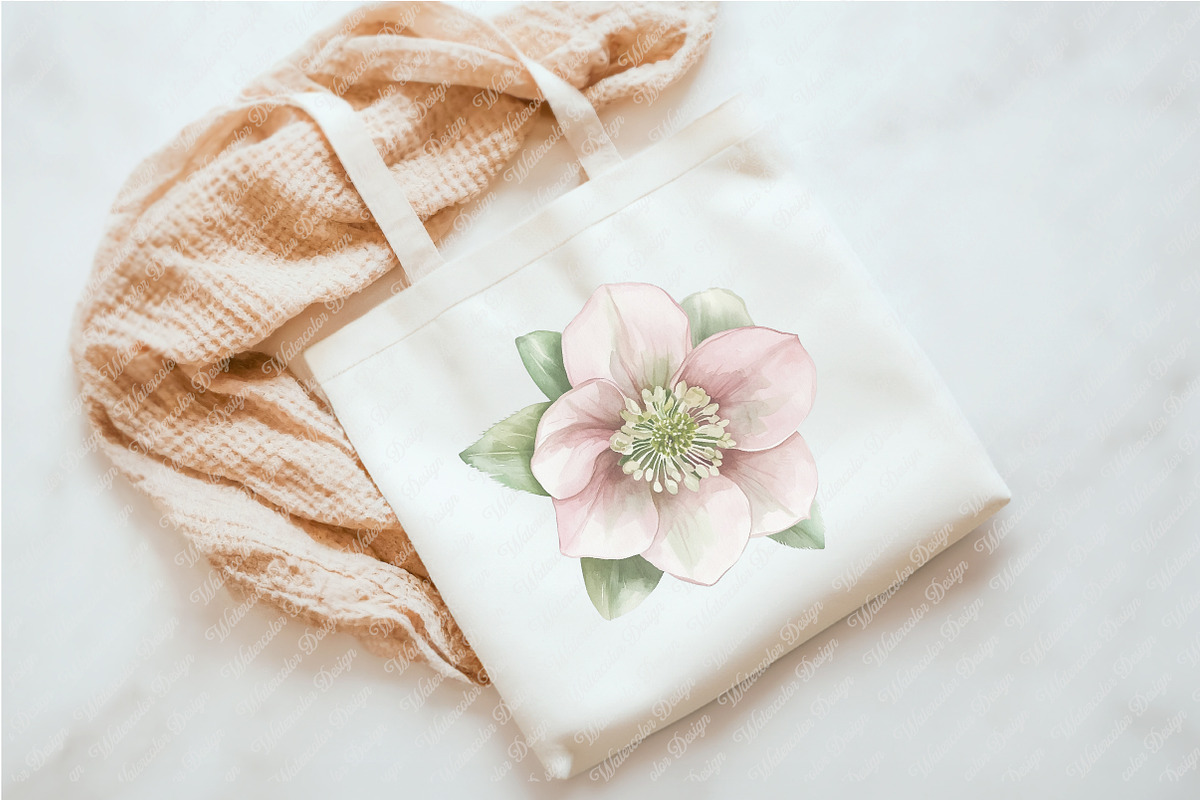 Watercolor Blush Wild Flowers, an Illustration by Watercolor design (Photo 5 of 12)