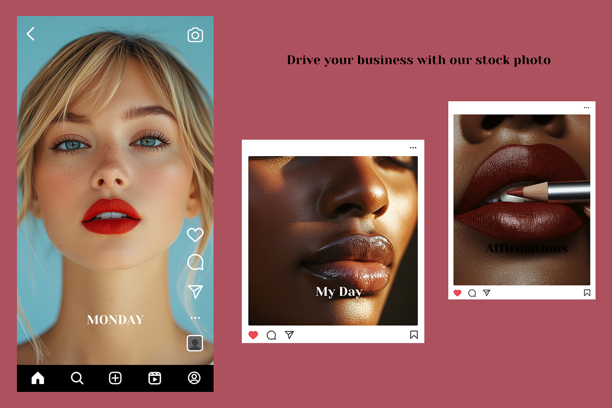 Makeup Stock Images Collection, a Beauty & Fashion Photo by MarkoPresets (Photo 5 of 7)
