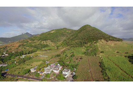 Aerial scene of green Mauritius, a Nature Photo by Grey Coast Media