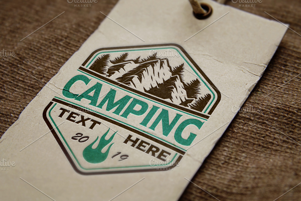 Camping Badges Bundle, an Illustration by Natali_ (Photo 2 of 4)