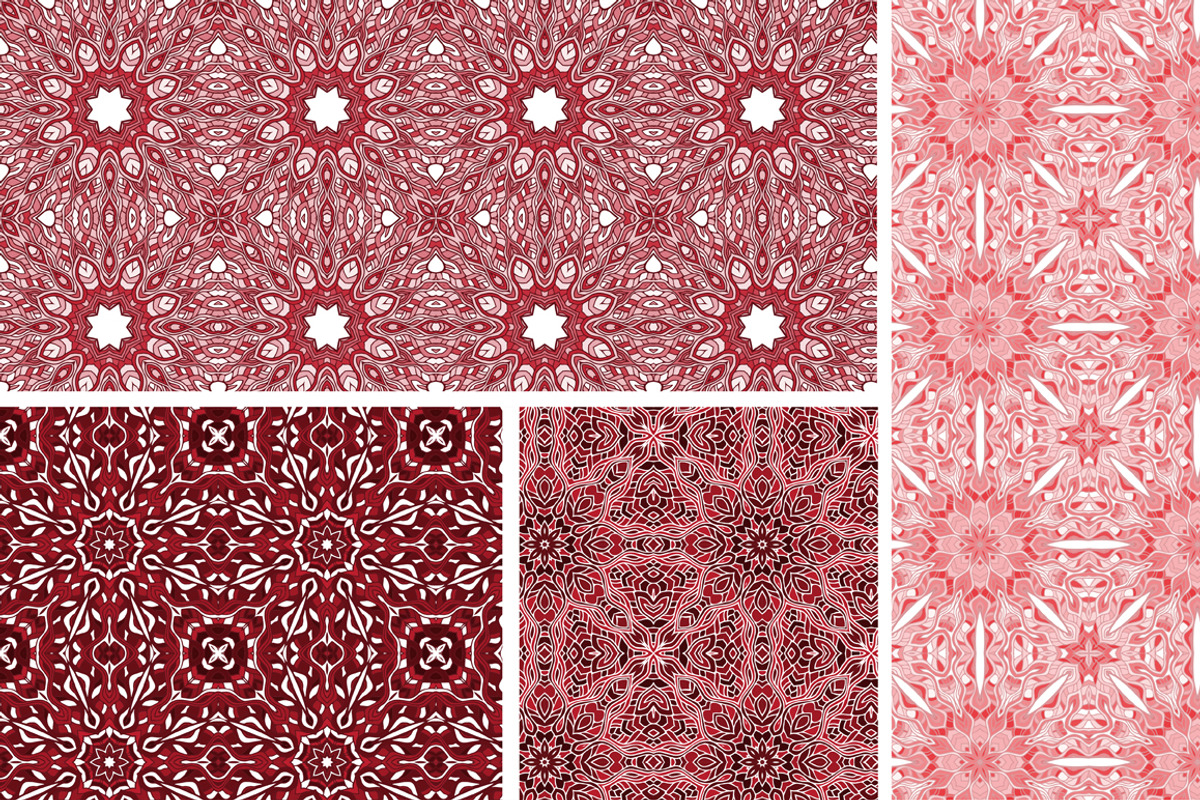 Set of 12 seamless patterns, a Pattern Graphic by Quetzal Art (Photo 5 of 7)
