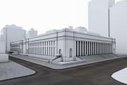 Madison Square Garden, an Architecture 3D Model by 3DNUTS (Thumbnail 9 of 13)