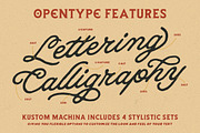 Kustom Machina - Font Duo & Bonus!, a Serif Font by IronbirdCreative (Thumbnail 2 of 10)