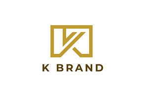 Letter K Monogram Logo