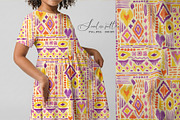 Watercolor Tribal Geometric Pattern, a Pattern Graphic by SirenaArt (Thumbnail 9 of 14)