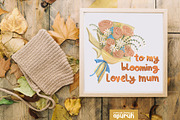 Mother’s Day Sublimation Bouquet, a Graphic by creationsbyapuruh (Thumbnail 2 of 6)