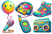 Nostalgic 90s Retro Sublimation, an Illustration by Designworld (Thumbnail 3 of 7)