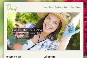 Daisy - Florist WordPress Theme