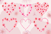 Cherry Blossom Hearts, a Decorative Illustration by EL_SUHOVA (Thumbnail 8 of 15)