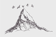 High detail mountain landscapes, an Illustration by TheMountBirdStudio (Thumbnail 9 of 9)