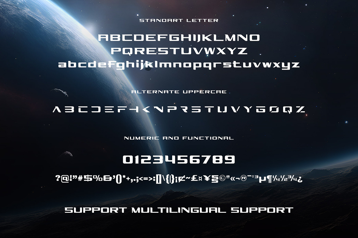 Elsone Futuristic Font, a Serif Font by RantautypeStudio (Photo 11 of 13)