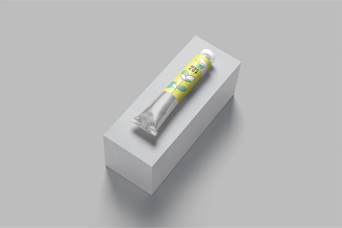Paint Tube Mockups, a Product Mockup by megostudi0 (Photo 4 of 7)