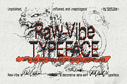 Raw-Vibe – A Bold Display Typeface, a Sans Serif Font by softulka (Thumbnail 1 of 7)