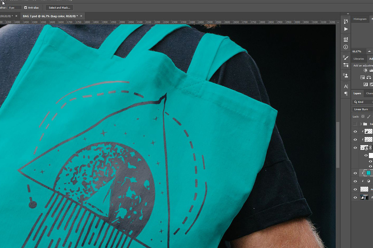 Tote Bag Mock Up Pack, a Product Mockup by Arfis (Photo 17 of 20)