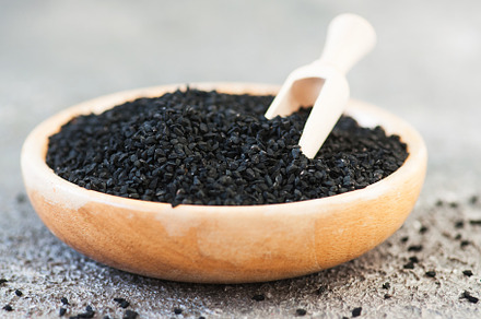 Black nigella sativa seeds., a Photo by Galiyah Assan