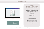 Tropical Wedding Invite -T1, an Invitation Template by YeeqsWedding (Thumbnail 2 of 5)
