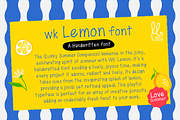 Lemon - Modern & Organic Handwritten, a Handwritten Font by Waris Studio (Thumbnail 2 of 9)