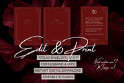 Wedding Vow Book – Canva Template, a Stationery Template by TrendyliciousStore (Thumbnail 5 of 5)