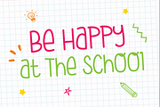 Schoolster, a Sans Serif Font by Pinisi ART (Thumbnail 7 of 10)