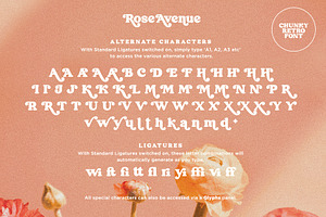 Rose Avenue Font