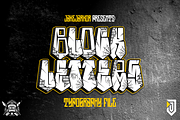 BLOCK LETTERS, a Decorative Illustration by jakejarkor (Thumbnail 1 of 10)