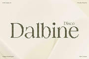 Dalbine Disco, a Serif Font by Craft Supply Co. (Thumbnail 1 of 8)