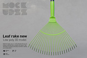 Leaf rake new, an Object 3D Model by mockupzz (Thumbnail 1 of 7)