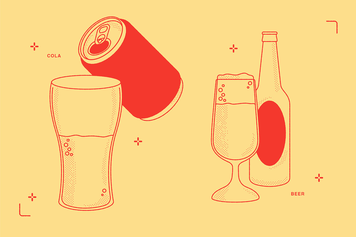 Fast Food Vector Illustration, a Food Illustration by GemPortella (Photo 4 of 14)