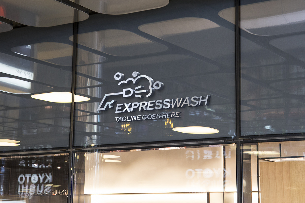 Washing Logo Design Template, a Branding & Logo Template by Dipak Dheer (Photo 6 of 6)