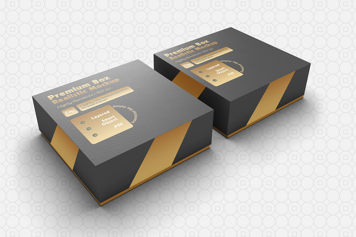 Elegant Gift Packaging Mockup Set, a Packaging Mockup by Kiara Clover (Photo 3 of 3)