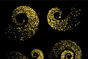 Gold stars bundle, a Pattern Graphic by ekmelica (Thumbnail 4 of 11)
