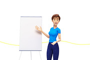 35 Jenny 3D Product Promo Mock-Ups, an iPad Mockup by Oleg Ribar (Thumbnail 24 of 29)