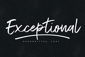 Exceptional Font