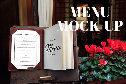 Restaurant Menu Mockup