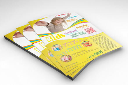Kids Festival Flyer Template