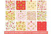 Floral patterns, a Pattern Graphic by rosypatterns (Thumbnail 2 of 4)