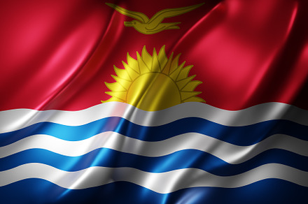 Kiribati 3d flag