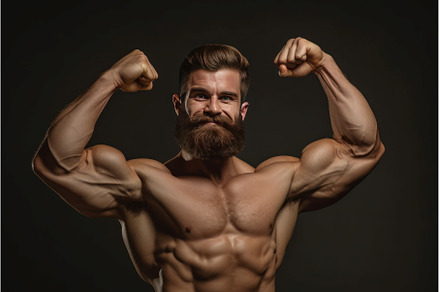 Relentless Man muscle gym training, a Sports & Recreation Photo by Ylivdesign